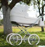 wandelwagen grijs-wit klassiek, Kinderen en Baby's, Kinderwagens en Combinaties, Overige merken, Ophalen of Verzenden, Combiwagen