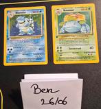 1st Edition Blastoise & Venusaur NL zeer mooie staat, Ophalen of Verzenden, Zo goed als nieuw