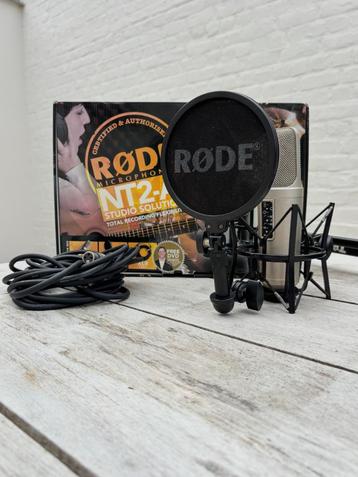 Røde NT2-A Studiomicrofoon, Enlèvement, Utilisé, Micro studio