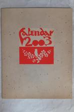 Calendrier japonais  de collection 2003 sur papyrus, Ophalen of Verzenden, Zo goed als nieuw