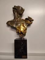 Bronzen art sculptuur, Antiek en Kunst, Ophalen, Brons