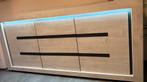 Complete eetkamer: dressoir, barkast, tafel, 6 stoelen, Ophalen, Zo goed als nieuw