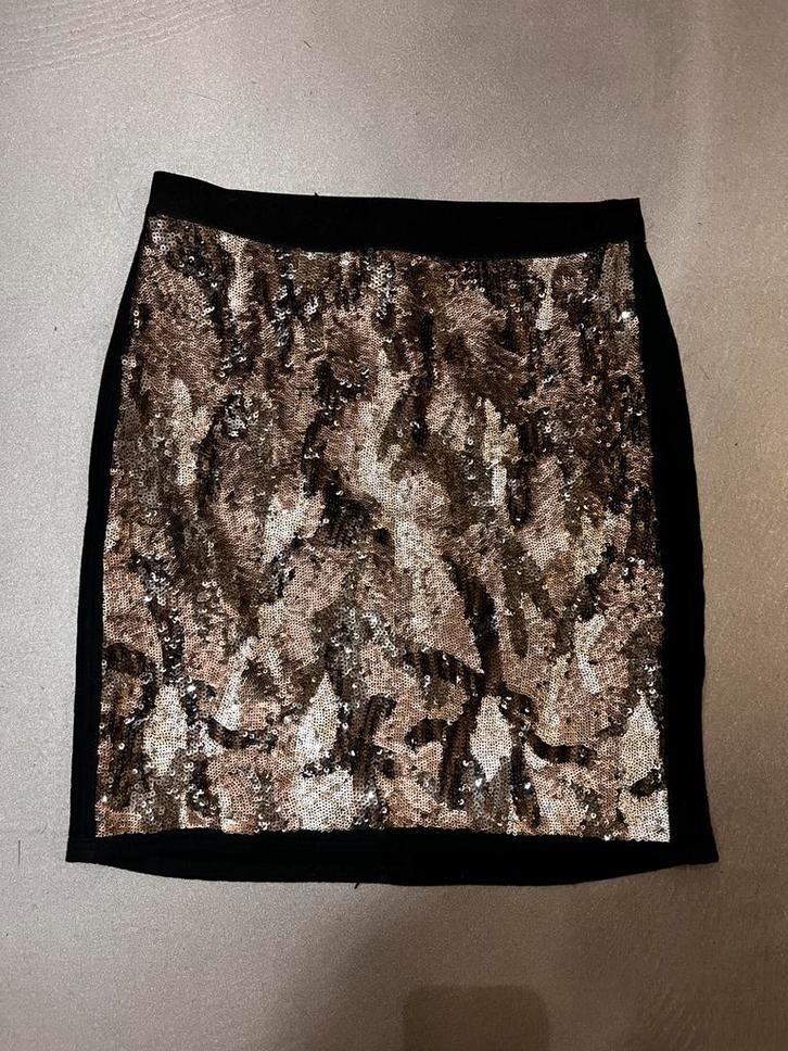 Marccain Sports stretch rok Maat 2/36, Kleding | Dames, Rokken, Zo goed als nieuw, Maat 36 (S), Bruin, Boven de knie, Ophalen of Verzenden