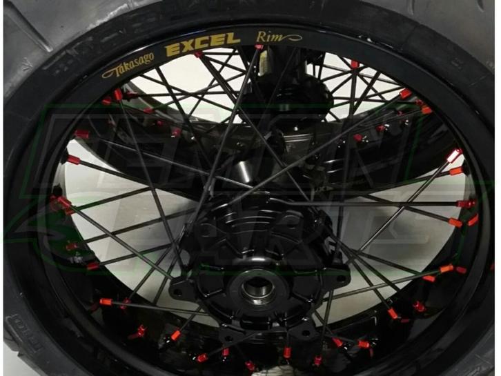 Set Supermotard wielen HAAN Wheels, Motoren, Onderdelen | Merk-onafhankelijk, Nieuw, Ophalen of Verzenden