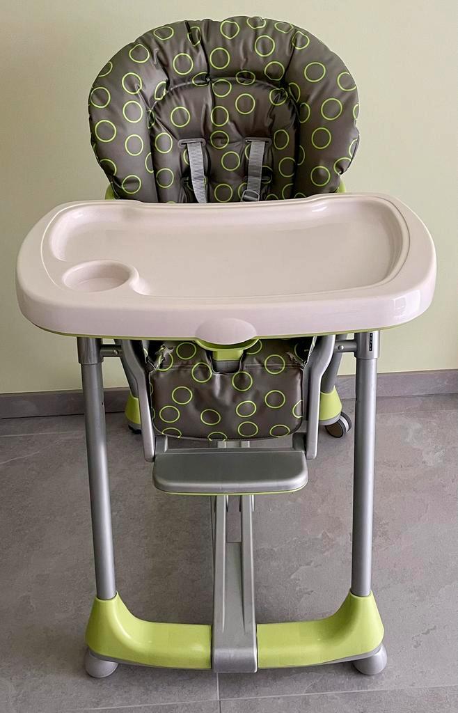 Eetstoel Peg Perego Prima Pappa Diner, Kinderen en Baby's, Kinderstoelen, Gebruikt, Afneembaar eetblad, Gordel(s), Ophalen