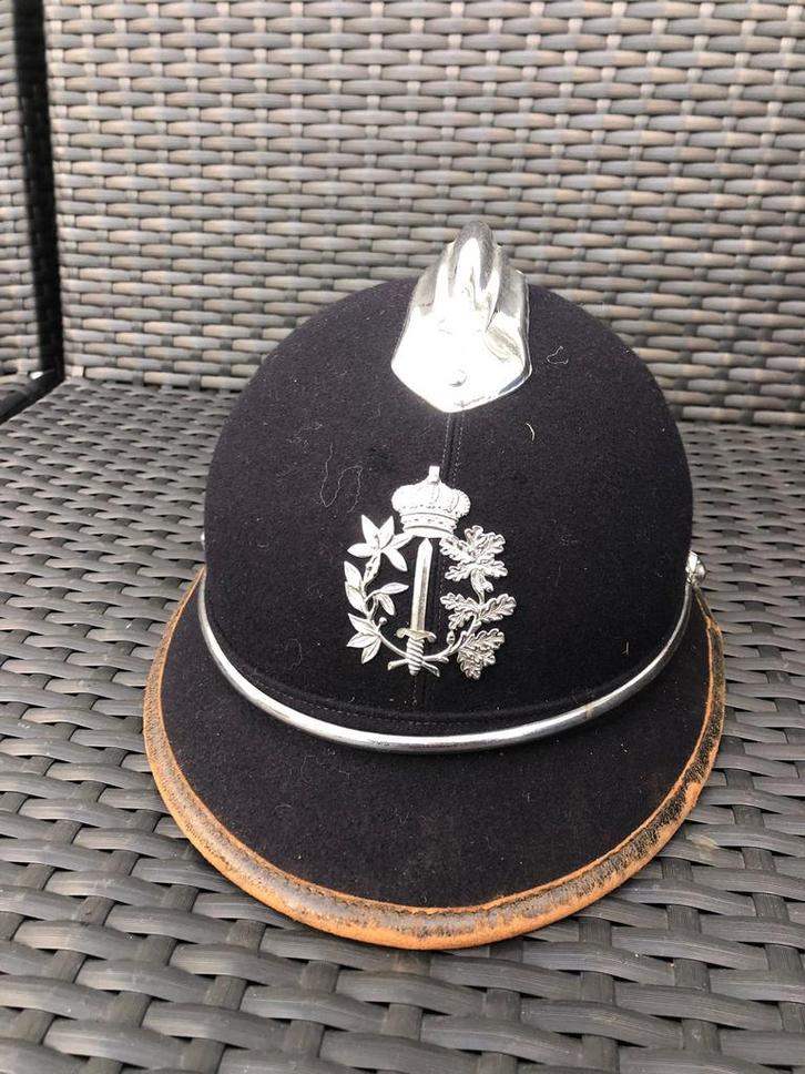 Politiehelm officier, Verzamelen, Militaria | Algemeen, Ophalen of Verzenden