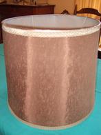 Lampenkap, Ophalen, Rond, Zo goed als nieuw, Bruin