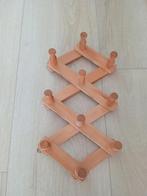 vintage uitschuifbare houten kapstok, Ophalen of Verzenden, Zo goed als nieuw, Hout