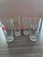 4 Stella glazen, Verzamelen, Ophalen, Gebruikt, Glas of Glazen, Stella Artois
