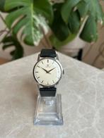 Omega Vintage Horloge | ref. 2902-1 SC | Recent Onderhoud, Handtassen en Accessoires, Leer, Staal, Polshorloge, Ophalen of Verzenden