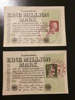 2 millions de Reichsmarks Allemagne Rare, Timbres & Monnaies, Billets de banque | Europe | Euros, Série, Enlèvement ou Envoi, Allemagne