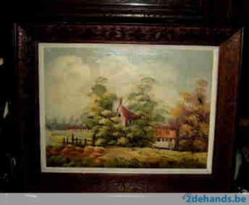 Schilderij op doek beschikbaar voor biedingen