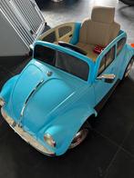 Volkswagen Beetle Oldtimer Blauw - 12V Kinderauto, Kinderen en Baby's, Ophalen, Gebruikt