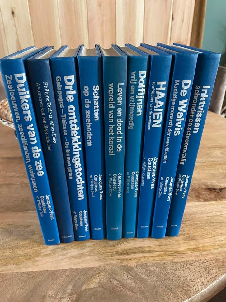 Komplete reeks Jacques yves cousteau incl verzending, Watersport en Boten, Duiken, Zo goed als nieuw, Ophalen
