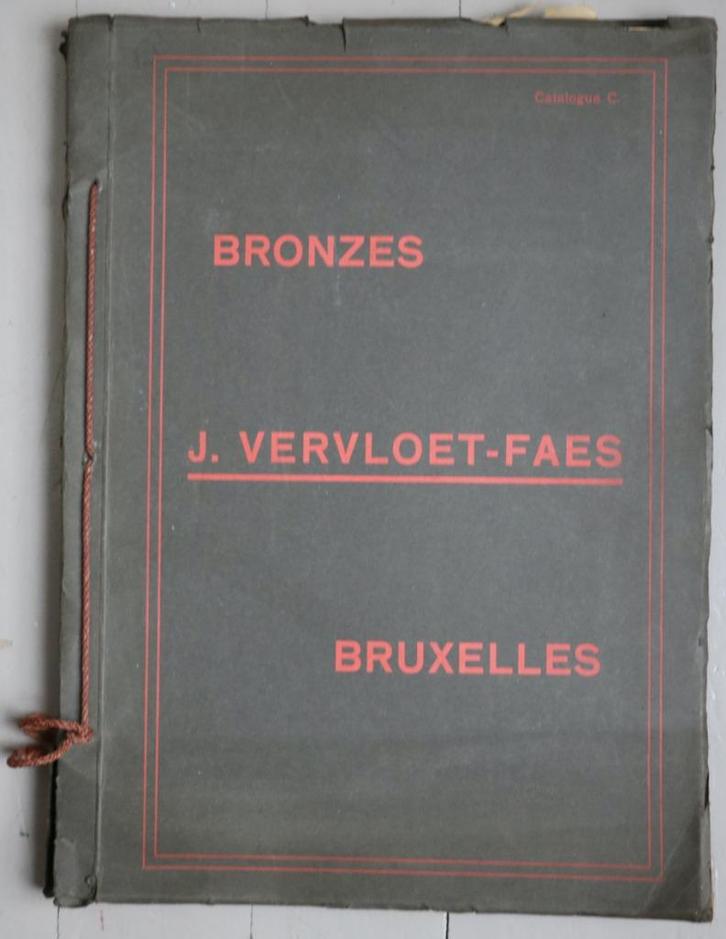 Maison Joseph Vervloet-Faes - Catalogue numéroté, Livres, Art & Culture | Architecture, Enlèvement ou Envoi