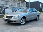 Mercedes S320 CDI 2004 AUTOMAAT FULL OPTION, Auto's, Mercedes-Benz, Automaat, Achterwielaandrijving, Zwart, Leder