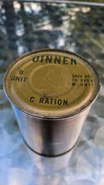 Boîte US de ration c dinner WWII, Enlèvement ou Envoi