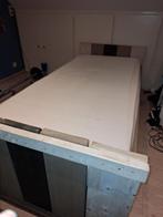 bed, Bois d'échafaudage, 90 cm, Autres couleurs, Enlèvement