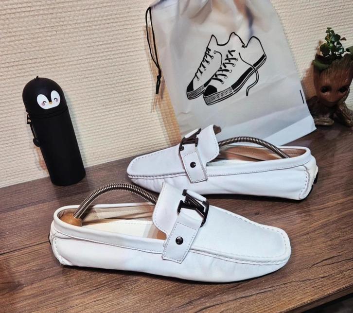 Louis Vuitton leren mocassin _ heren _ maat 43, Kleding | Heren, Schoenen, Gedragen, Espadrilles of Moccasins, Wit, Ophalen of Verzenden