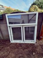 PVC blanc, double vitrage, Bricolage & Construction, Châssis & Portes coulissantes, Enlèvement, Utilisé