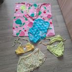 pakketje zwemkleding maat 110, Ophalen of Verzenden, Gebruikt, Meisje, Sport- of Zwemkleding