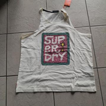 Mouwloos 't shirt superdry euro 40  beschikbaar voor biedingen