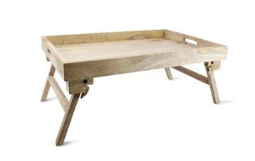 Nieuw Wood & Food dienblad op voet Grand Mango - 60x40x10cm beschikbaar voor biedingen