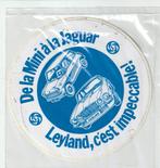 sticker mini jaguar, Ophalen of Verzenden, Zo goed als nieuw, Auto of Motor