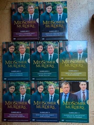 8 x Midsomer Murders dubbelbox beschikbaar voor biedingen