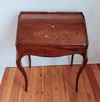 Franse antieke damessecretaire met marqueterie, Ophalen of Verzenden, Zo goed als nieuw