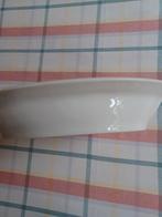 Ancien plat de service en faïence blanche., Enlèvement ou Envoi