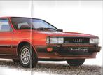 AUDI COUPE 1984, Boeken, Auto's | Folders en Tijdschriften, Audi, Ophalen of Verzenden, Zo goed als nieuw