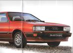 AUDI COUPÉ 1984, Livres, Autos | Brochures & Magazines, Audi, Comme neuf, Enlèvement ou Envoi