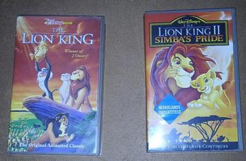 The Lion King I & II – VHS Set beschikbaar voor biedingen