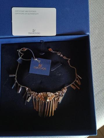 Halsketting Swarovski met echtheidscertificaat  beschikbaar voor biedingen