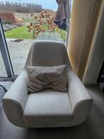 Witte vintage fauteuil, Huis en Inrichting, Fauteuils, Zo goed als nieuw, Ophalen