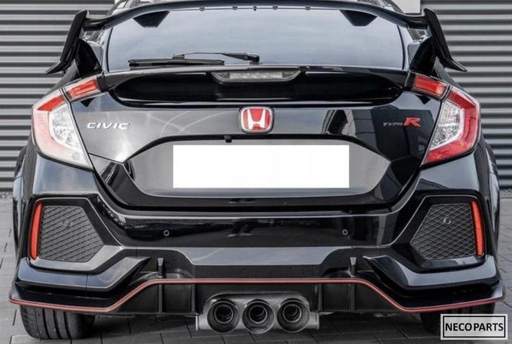 HONDA CIVIC X TYPE R ACHTERKLEP ACHTERKLEP ORIGINEEL, Auto-onderdelen, Carrosserie, Honda, Gebruikt, Ophalen of Verzenden