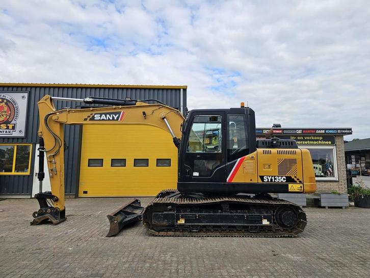 Sany SY135C WE1296, Zakelijke goederen, Machines en Bouw | Kranen en Graafmachines, Graafmachine