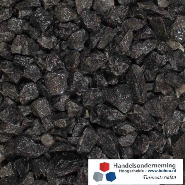 Ardenner split grijs antraciet siersplit oprit parking tuin, Tuin en Terras, Grind, Keien en Split, Nieuw, Split, Antraciet, Kalksteen