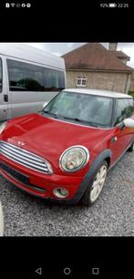 Mini Cooper 1.6 benzine 2008 160.000 export, Auto's, Zwart, Lederen bekleding, Leder, Handgeschakeld