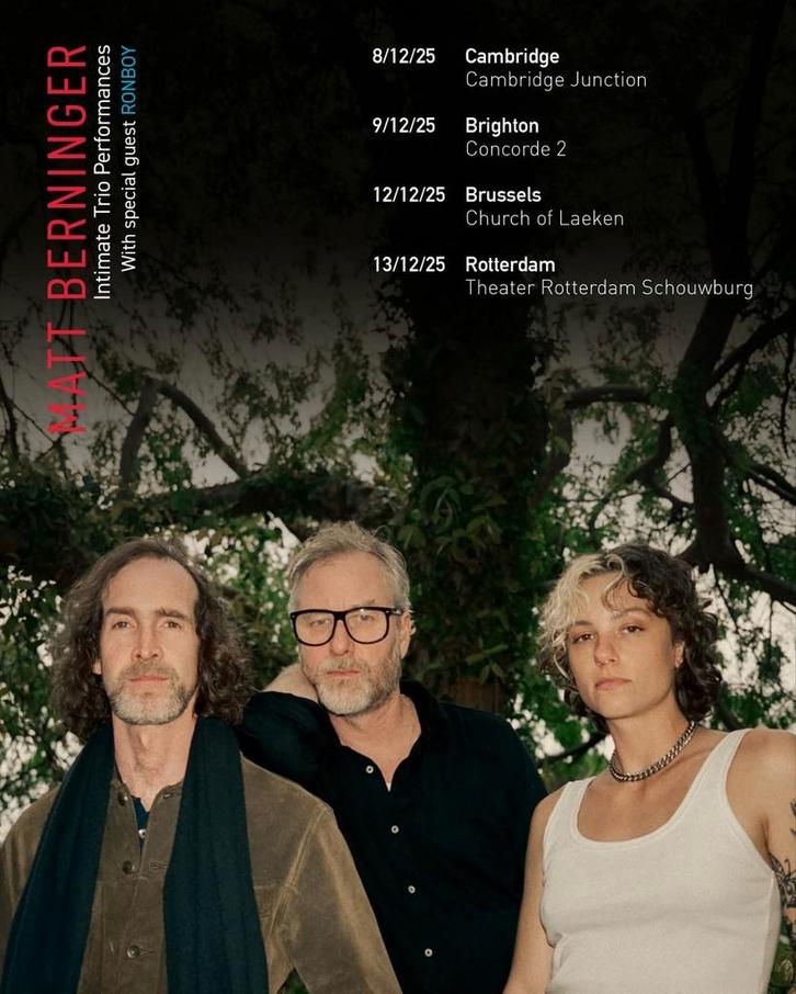 Ticket Matt Berninger en Ronboy in Laken 12/12, Tickets & Billets, Événements & Festivals