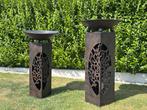 Metalen zuilen GILDE, Tuin en Terras, Tuinbeelden, Ophalen, Gebruikt, Metaal, Overige typen