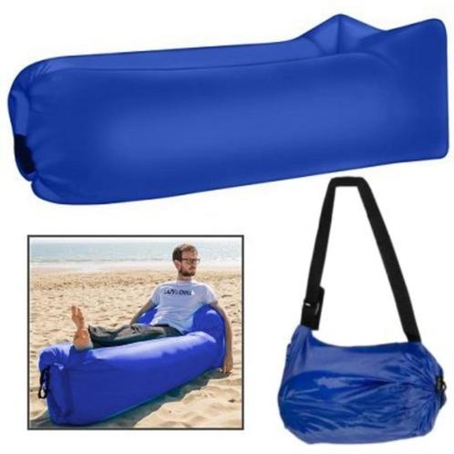 Airlounger opblaasbare ligzak loungestoel zitzak 220 cm, Caravans en Kamperen, Luchtbedden, Nieuw, 1-persoons, Ophalen of Verzenden