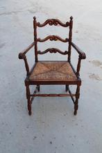 Ancienne chaise à bras, assise paillée, Antiquités & Art, Enlèvement