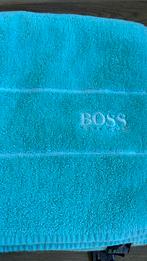 Hugo boss set handdoeken met badmat en washandjes, Ophalen, Gebruikt, Groen, Handdoek