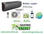 GREE FAIRY BLACK INVERTER POMPE A CHALEUR WIFI R32 2.5KW- 7K, Electroménager, Climatiseurs, Enlèvement ou Envoi, Neuf, Minuterie