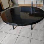 table ronde bois + 2 nappes, Maison & Meubles, 100 à 150 cm, 100 à 150 cm, Rond, Autres essences de bois