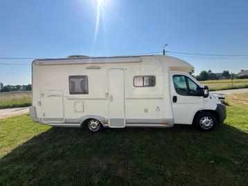 Mobilhome Fiat Ducato 2.3JTD Elnagh Duke 450 65.000km 4 pers, Caravans en Kamperen, Diesel, Particulier, 6 tot 7 meter, Half-integraal
