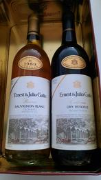 2 FLESSEN CALIFORNISCHE WIJN IN KIST, Verzamelen, Wijnen, Ophalen