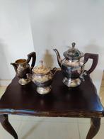 verzilverd koffieset, Antiek en Kunst, Ophalen, Zilver
